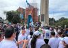 Archivo de antorcha cívica celebrada en la ciudad de Guatemala. Foto La Hora: Jose Orozco