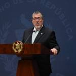 El presidente Bernardo Arévalo refirió que los fondos saldrán de un fondo de emergencia. Foto La Hora: José Orozco.
