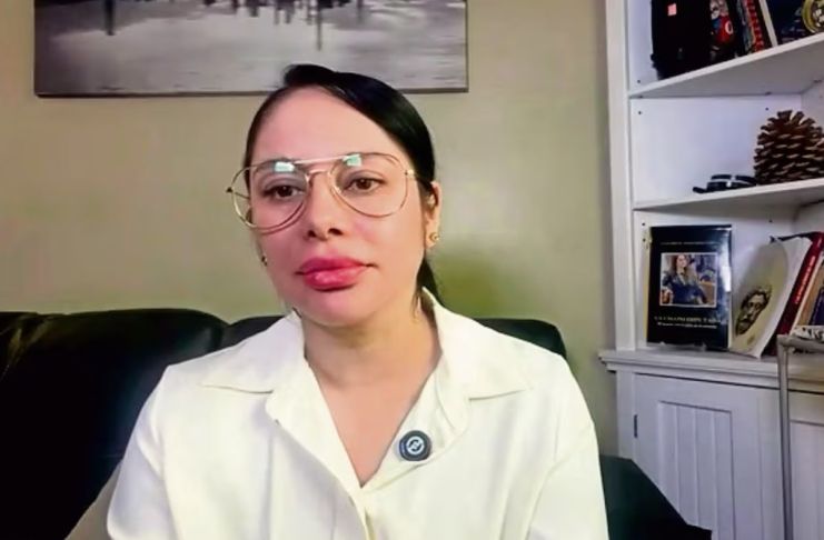 Lucero Sánchez López, exdiputada de Sinaloa conocida como “La Chapodiputada”. Foto La Hora: El Universal.