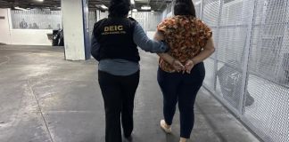 Abogada guatemalteca capturada por presunta venta ilegal de casas y alteración de documentos Abogada capturada por presunto fraude inmobiliario en zona 10. Foto La Hora: PNC.