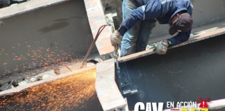 CIV avanza con desmontaje del puente Güijo y prepara instalación de puente Bailey. Foto La Hora: CIV.