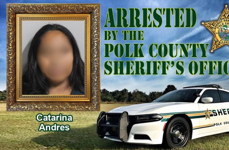 Catarina Andrés, la migrante guatemalteca que fue detenida por colisionar una patrulla en EE. UU. Guatemalteca detenida en Florida tras chocar contra patrulla. Foto La Hora: Oficina del Sheriff del Condado de Polk (Florida).