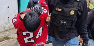 Alias “El Smurf” quedó en libertad tras ser capturado con armas. Foto La Hora: PNC.