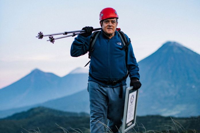 Jaime Viñals busca conquistar el volcán Llullaillaco. Foto La Hora: Jaime Viñals.