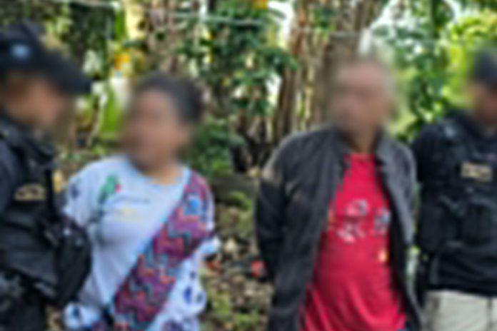 Hombre y mujer son acusados de trasladar a una persona hacia EE. UU. Foto Laz Hora: MP.