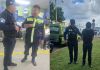 Capturan a motorista tras atropellar a agente de PMT. Foto La Hora: PNC.