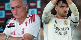 «Un jugador del Real Madrid lo es 24 horas al día», asegura Mourinho tras nuevo escándalo de Asencio El entrenador del Real Madrid, José Mourinho, habló sobre la condena de Raúl Asencio tras ser detenido conduciendo en estado de ebriedad.