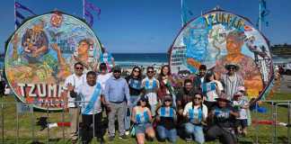 Barriletes Sumpango en Australia - foto Festival del Barrilete Gigante (1)