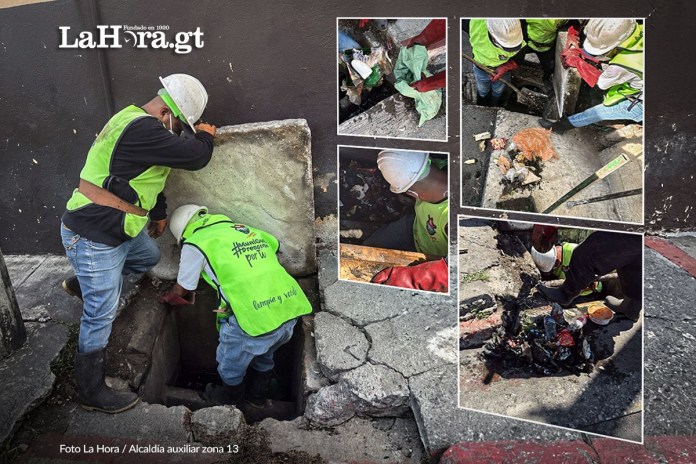 Basura a drenajes