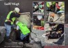 De botellas a llantas: extraen hasta mil libras de basura al día de los drenajes durante las lluvias