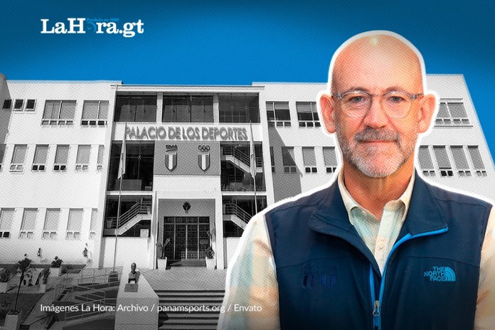 Gerardo Aguirre, presidente del Comité Olímpico de Guatemala. Diseño La Hora: Alejandro Ramírez
