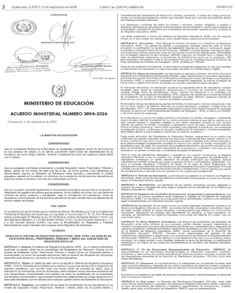 Acuerdo Gubernativo 149-2026