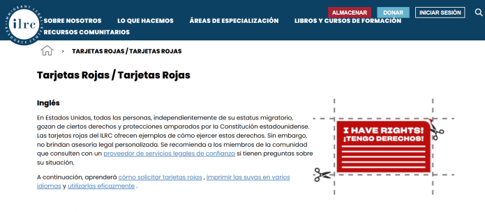 tarjetas rojas