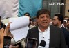 Pineda adelanta campaña electoral con manifestación en demanda de 3 reformas constitucionales Carlos Pineda, el expresidenciable y secretario general del partido Servir. Foto La Hora: José Orozco