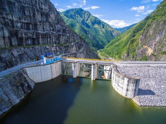 Chixoy Embalses de las hidroeléctricas permanecen históricamente bajos. Foto La Hora: cortesía