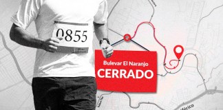 La PMT de Mixco anunció un cierre temporal sobre el bulevar El Naranjo debido a la Carrera del Colegio Agustiniano.