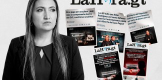 El pedido de Claudia Paredes al sistema de justicia contra La Hora y sus personeros El pedido de Claudia Paredes al sistema de justicia contra La Hora y sus personeros