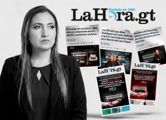 El pedido de Claudia Paredes al sistema de justicia contra La Hora y sus personeros El pedido de Claudia Paredes al sistema de justicia contra La Hora y sus personeros