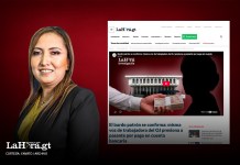Claudia Paredes se resiste a informar si denunció la venta de plazas en el OJ, pese a que pleno lo ordenó La presidenta de la Corte Suprema de Justicia y del Organismo Judicial, Claudia Paredes, se resiste a informar si presentó una denuncia por la venta de plazas en el poder judicial. Arte La Hora: Daniel Lopez