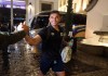 El jugador Benji Villalobos, de El Salvador, llega previo al partido ante Guatemala el lunes 28 de Septiembre por la Liga de Naciones Concacaf, en Ciudad de Guatemala. Foto La Hora: EFE/Fernando Ruiz.