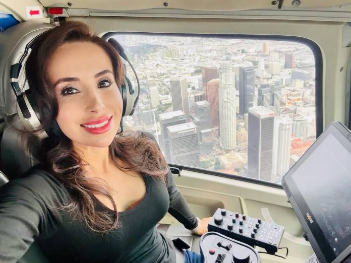 La reportera Eliana Moreno murió cuando un helicóptero, que cubría un accidente de tránsito, se estrelló en el valle de San Fernando, en Los Ángeles.