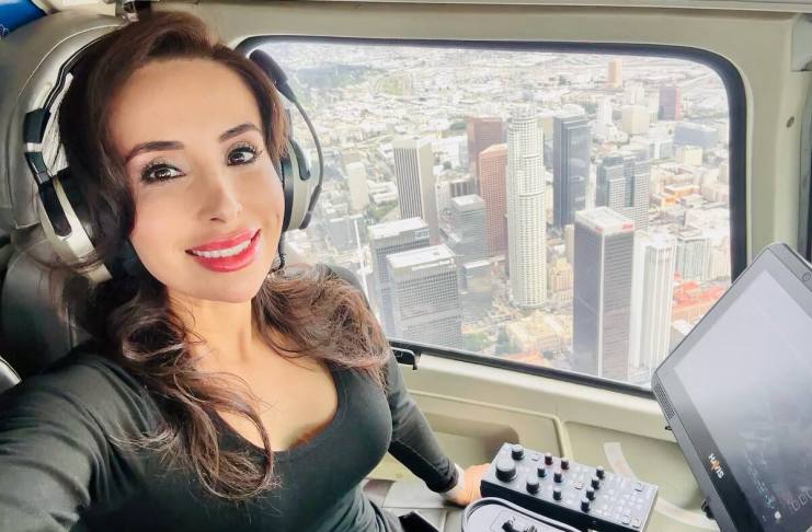 La reportera Eliana Moreno murió cuando un helicóptero, que cubría un accidente de tránsito, se estrelló en el valle de San Fernando, en Los Ángeles.