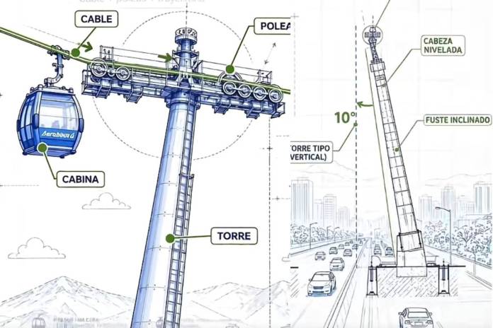 Este miercoles instalan la torre 17 del Aeromerto y quedara inclinada esta es la razon Este miércoles instalan la torre 17 del Aeromerto y quedará inclinada, está es la razón