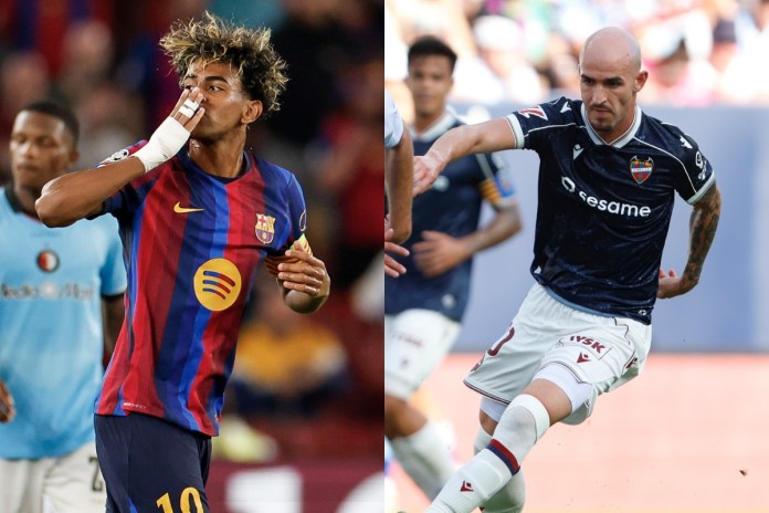 El FC Barcelona visita al Levante este domingo 13 de septiembre en la quinta jornada de LaLiga EA Sports.