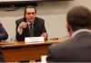 Fiscal General del MP, Gabriel García Luna, en reunión con el director adjunto de ICE. Foto La Hora: MP