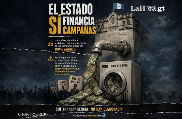Sucio financiamiento electoral público