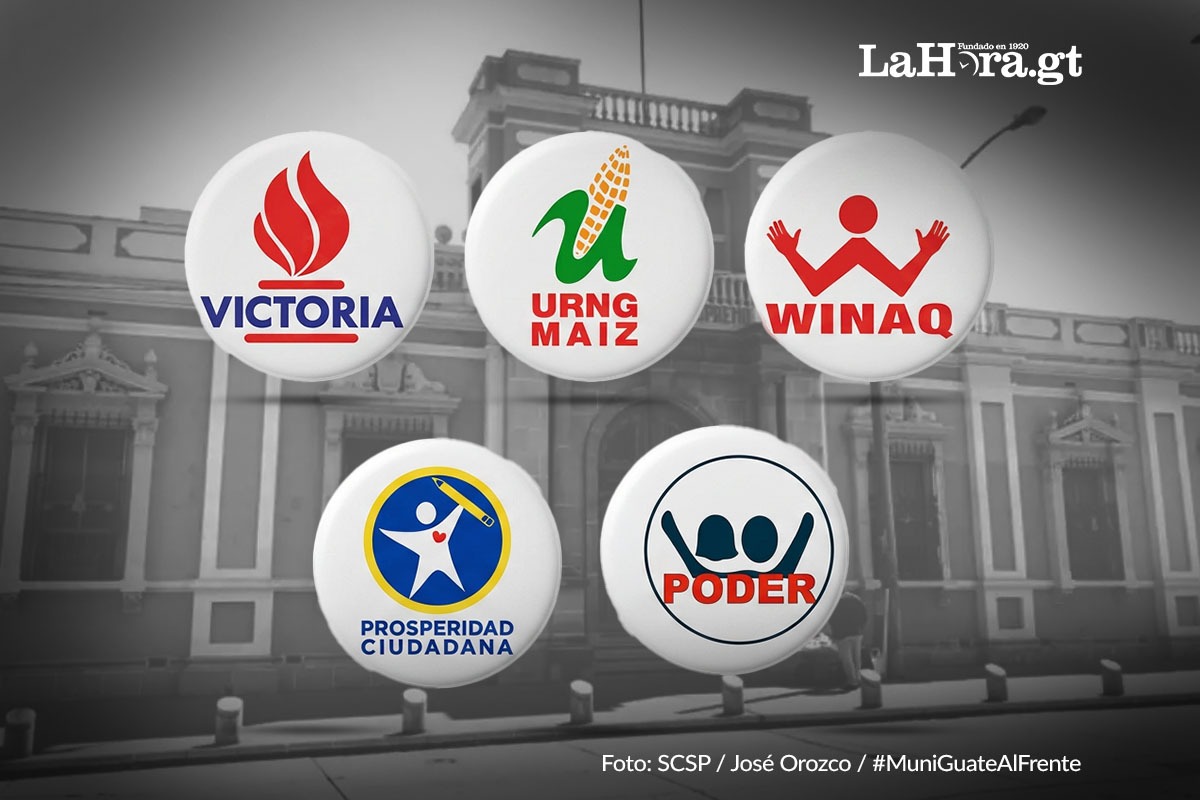 Partidos políticos que están en riesgo de no participar en las Elecciones 2027. Partido Verde (Ahora "Calidad") no fue agregado porque se desconoce el nuevo emblema de la agrupación. Diseño La Hora: Francisco Altán