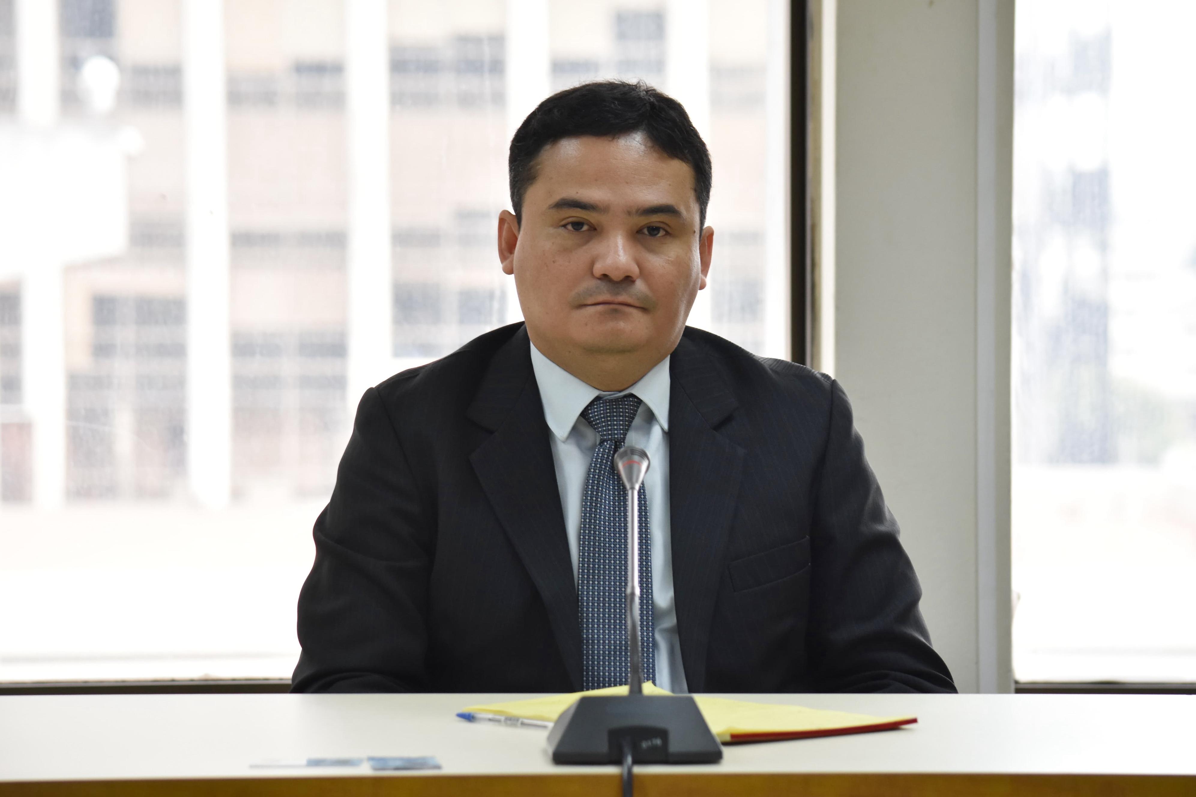 Fredy Orellana, juez A del Juzgado Séptimo Pluripersonal de Primera Instancia Penal de Guatemala. Foto La Hora: Archivo.