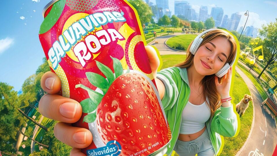 El primer lanzamiento de la marca en Guatemala fue con Salvavidas Roja: Foto: Cortesía Gaseosas Salvavidas