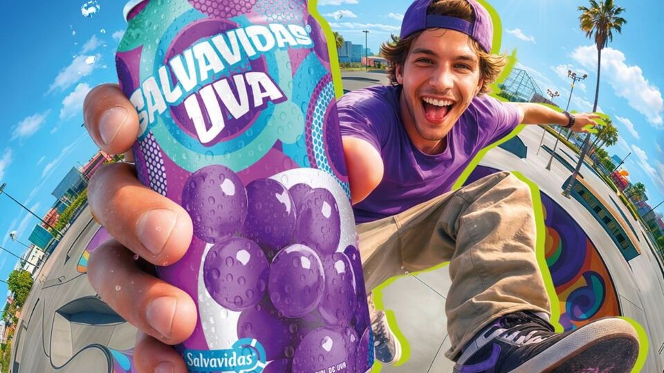La campaña de la marca se encuentra distribuida en diferentes puntos del país. Foto: Cortesía Gaseosas Salvavidas