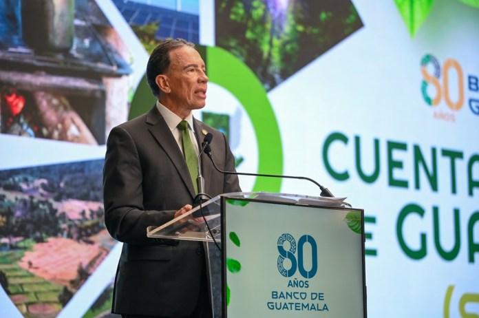 Álvaro González Ricci, Presidente del Banco de Guatemala. Foto La Hora