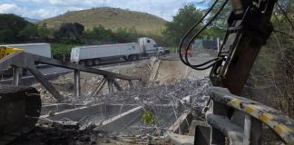Comienza demolición de puente Güijo en Zacapa para instalar estructura Bailey Puente Güijo-Usumatlan