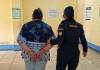 Mujer capturada por presunta estafa en venta de terrenos en Santa Cruz del Quiché. Foto La Hora: PNC.
