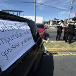 Las manifestaciones ocurridas durante los últimos días tienen como denominador la solicitud de eliminar impuestos. Foto La Hora: Daniel Ramírez.