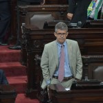Interpelación del ministro de Salud, Joaquin Barnoya, en octubre de 2025. Foto La Hora: José Orozco