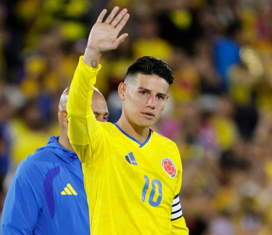El jugador colombiano anunció este martes su retiro. Foto La Hora. EFE