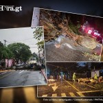 Afectaciones por las lluvias durante el martes 22 de septiembre, según Conred. Foto La Hora: RS Conred