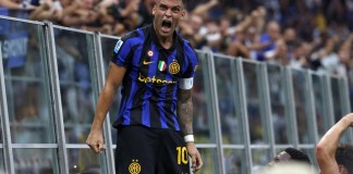 Lautaro Martínez fue héroe del Inter con un doblete y remontó al Napoli Inter de Milán venció 3-2 al Nápoles en San Siro, con un gol de Lautaro Martínez. Foto La Hora: EFE