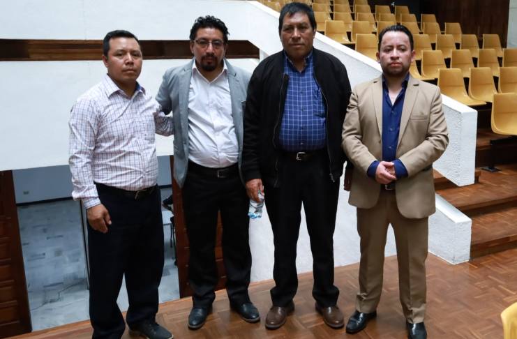 MP pide sobreseimiento a favor de Pacheco y Chaclán acusados de terrorismo El MP pidió cerrar el caso contra Luis Pacheco, Héctor Chaclán, Basilio Puac y Esteban Toc. Foto La Hora: Daniel Ramírez