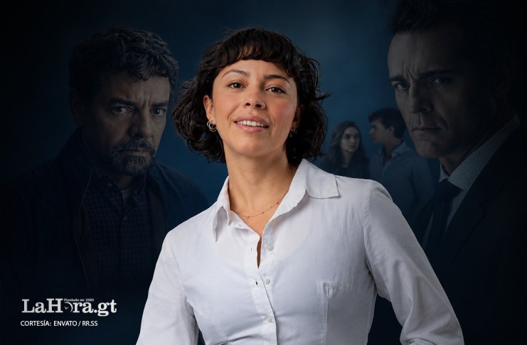 La actriz guatemalteca Lourdez Chávez que forma parte de una nueva serie con Eugenio Derbez y Pedro Alonso. Diseño La Hora: Daniel López