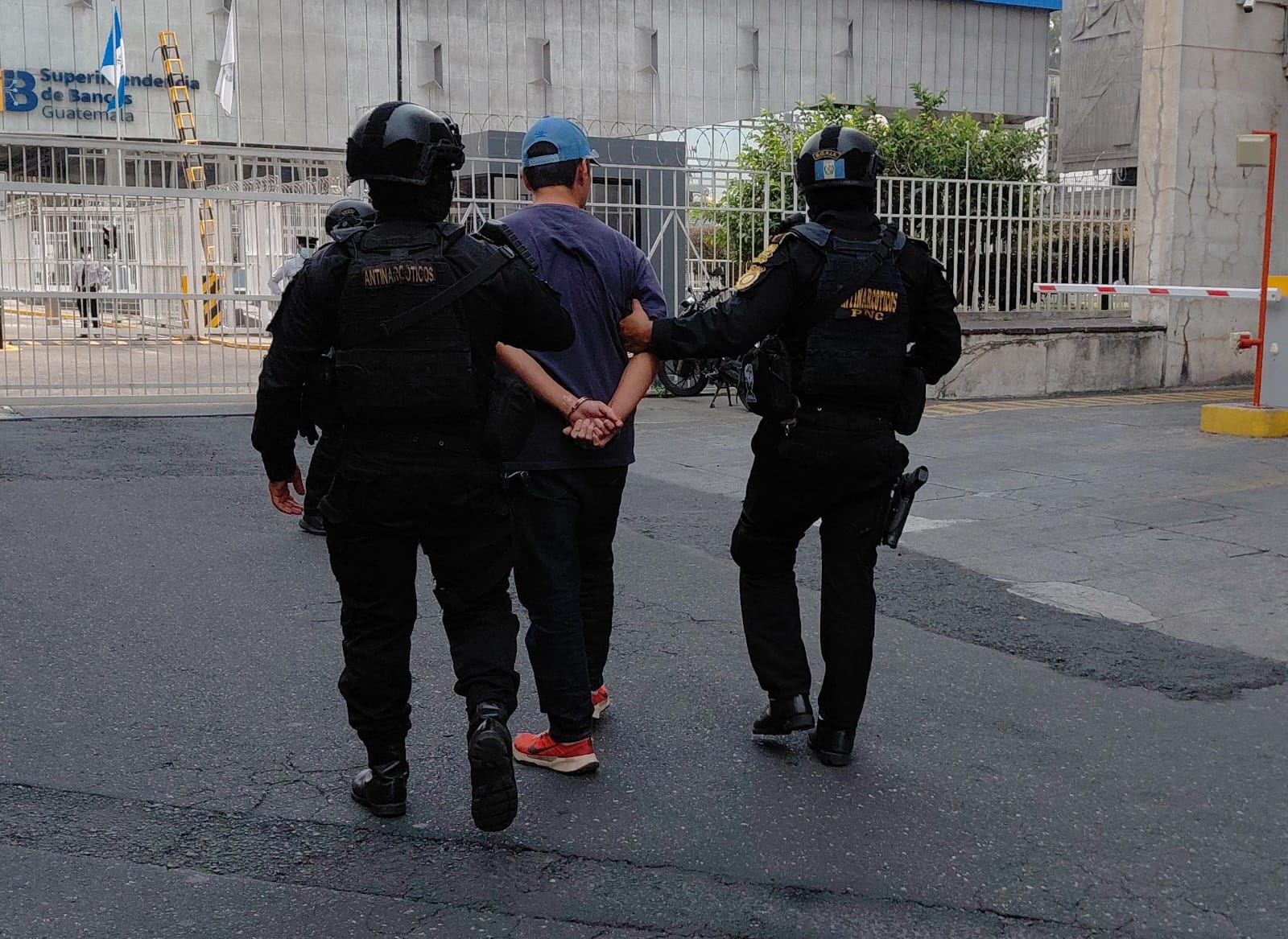 En Malacatán, San Marcos, mayo 2026, se capturó a Manuel Ignacio de Jesús Velasco Gómez. Foto La Hora: PNC