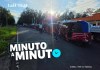 Manifestación de transportistas este martes 1 de septiembre. Diseño La Hora: Francisco Altán
