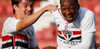 El guatemalteco Marvin Ávila Jr. marcó su primer gol en Brasil en la victoria del São Paulo Sub-20 frente a União São João.