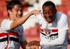 El guatemalteco Marvin Ávila Jr. marcó su primer gol en Brasil en la victoria del São Paulo Sub-20 frente a União São João.