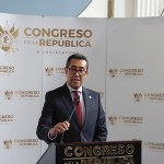 Ministro de Finanzas, Jonathan Menkos, presentó en el Congreso el Presupuesto 2027. Foto La Hora