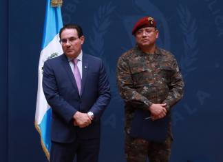 Mindef asegura que bloqueos responden a «actividades coordinadas con intereses muy oscuros» Henry Sáenz, confirmó que el Ejército se incorporó a las acciones de apoyo a la seguridad pública. Foto La Hora: Daniel Ramírez.